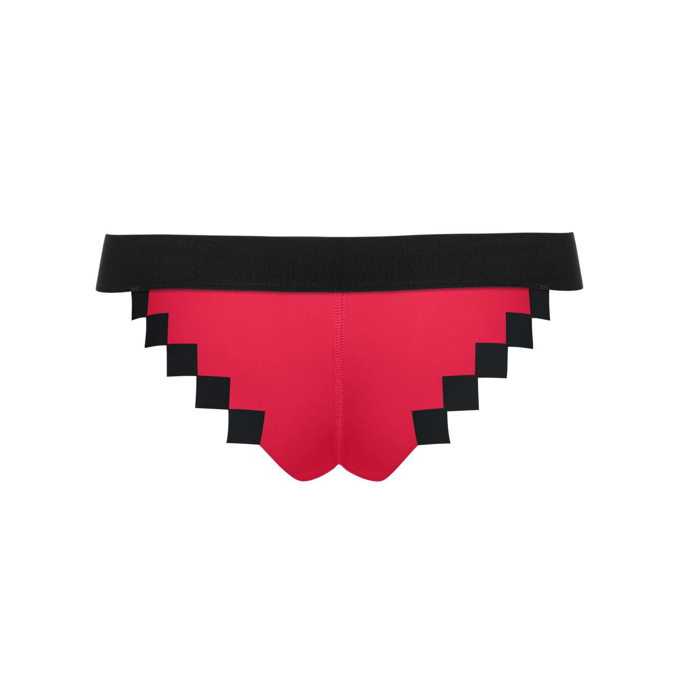 Pixel Zoidberg Low Waist Pink Bikini Bottom