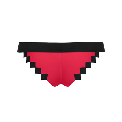 Pixel Zoidberg Low Waist Pink Bikini Bottom