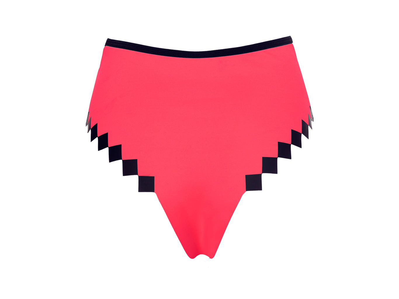 Pixel Zoidberg Pink Hi Rise Bikini Bottom